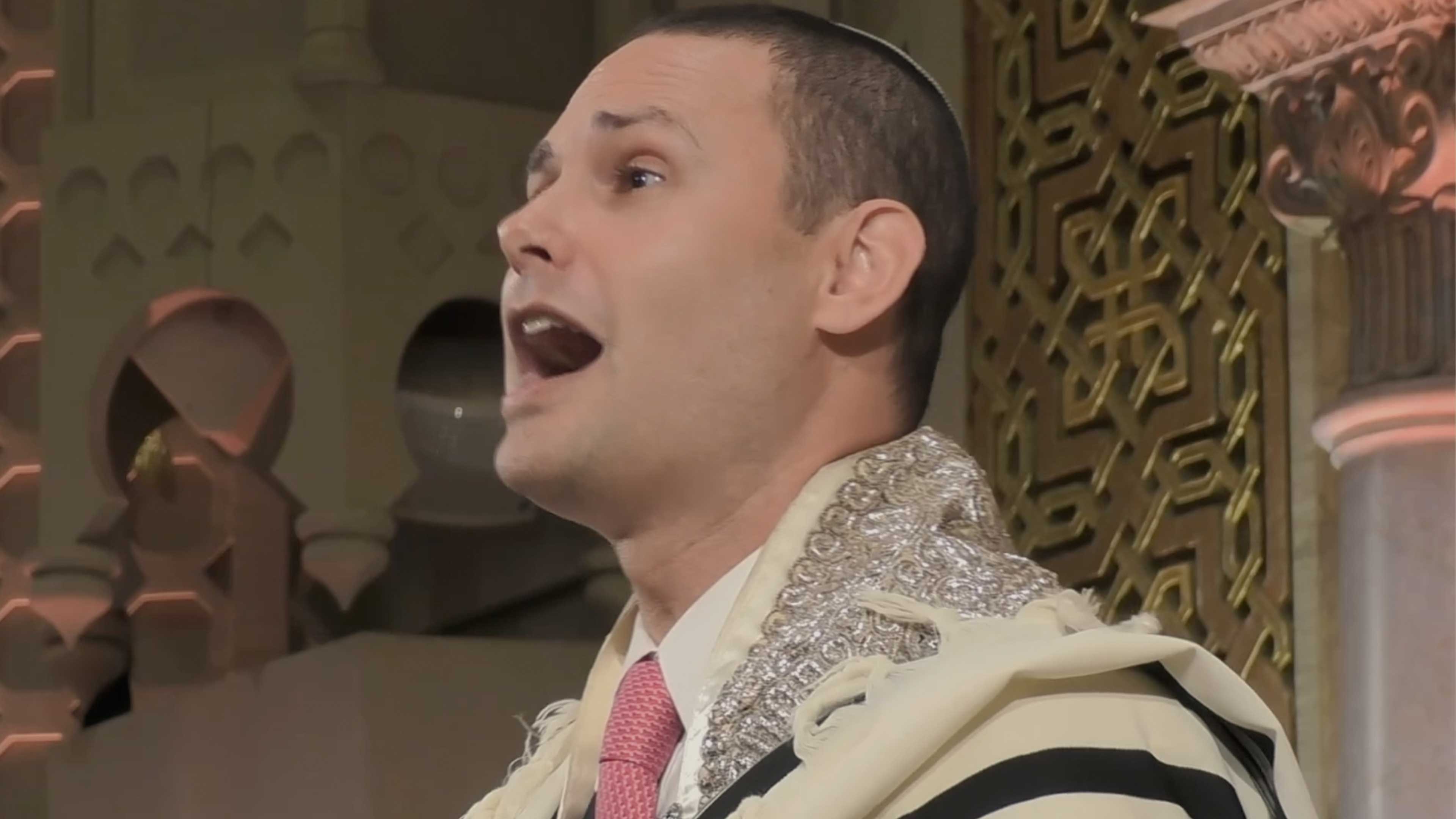 Cantor Schwartz Sings "We Are Never, Ever, Ever Getting Back to Egypt"