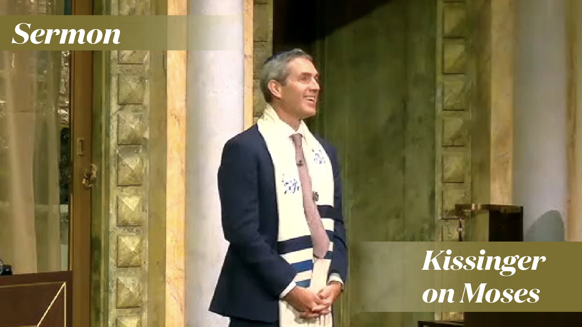 Rabbi Cosgrove: Kissinger on Moses (October 8, 2022)