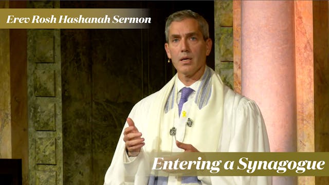 Rabbi Cosgrove: Entering a Synagogue ...