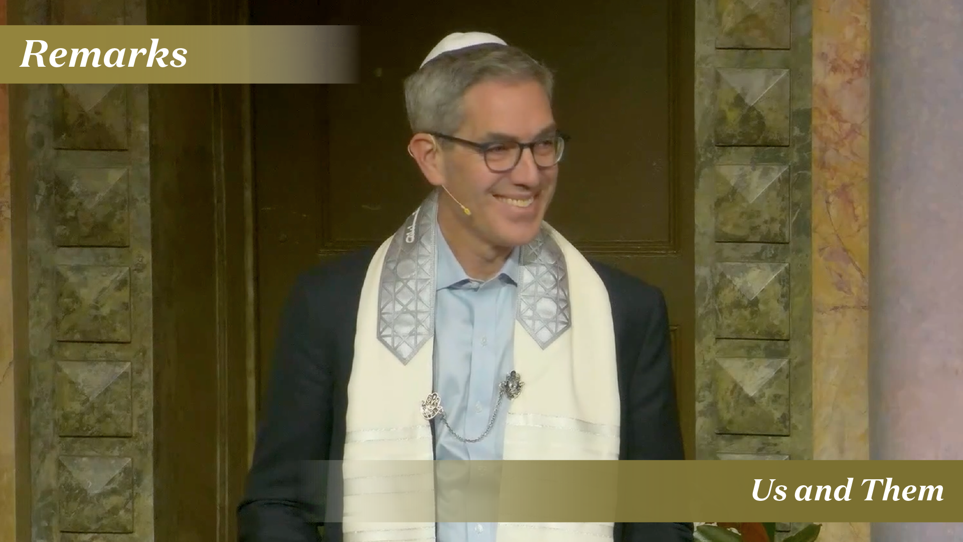 Rabbi Cosgrove: Us and Them (March 27, 2026)