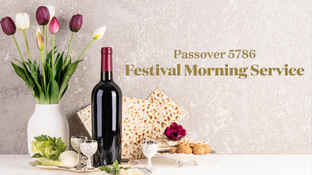 Passover Festival Morning Service (Ap...
