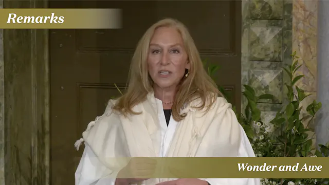 Rabbi Koffman: Wonder and Awe (Rosh H...
