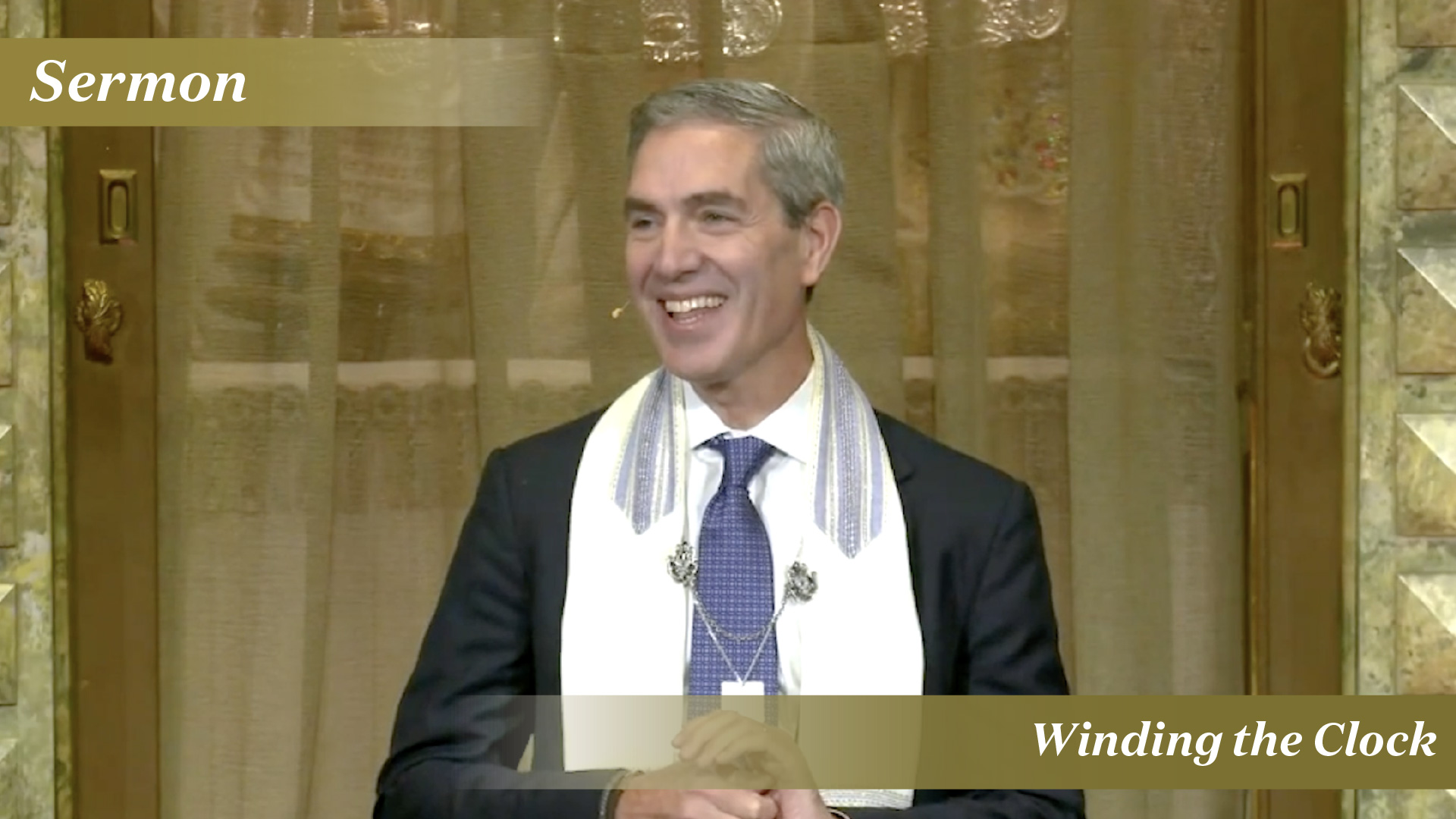 Rabbi Cosgrove: Winding the Clock (October 5, 2025)