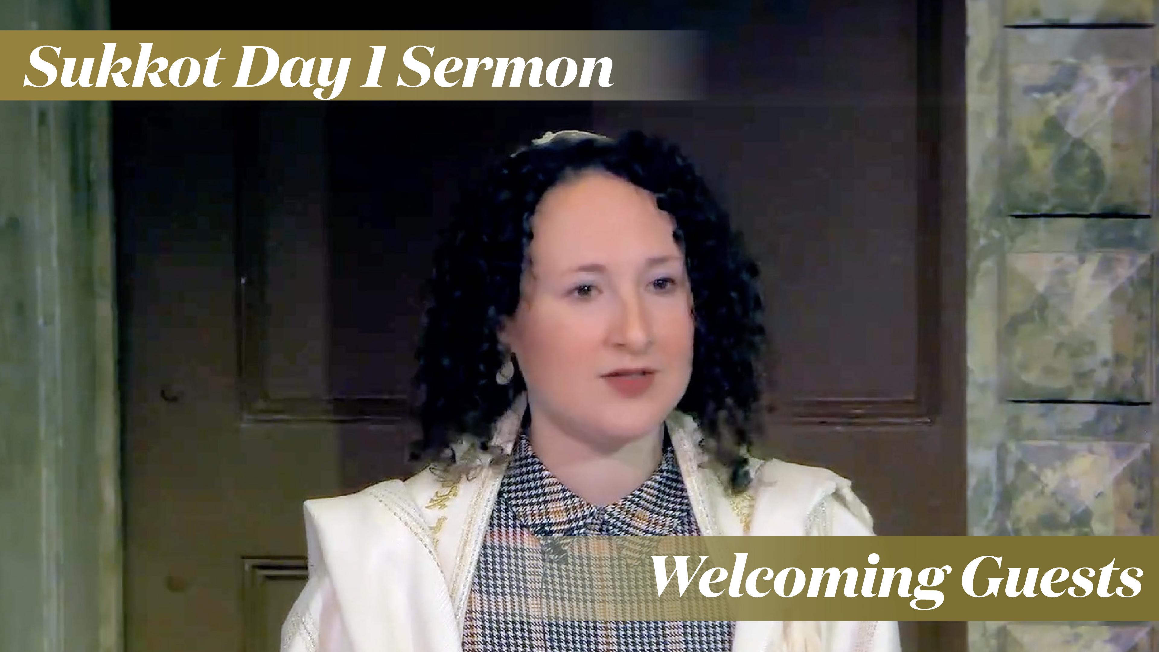 Rabbi Zauzmer: Welcoming Guests (Sukkot Day 1, 2023)