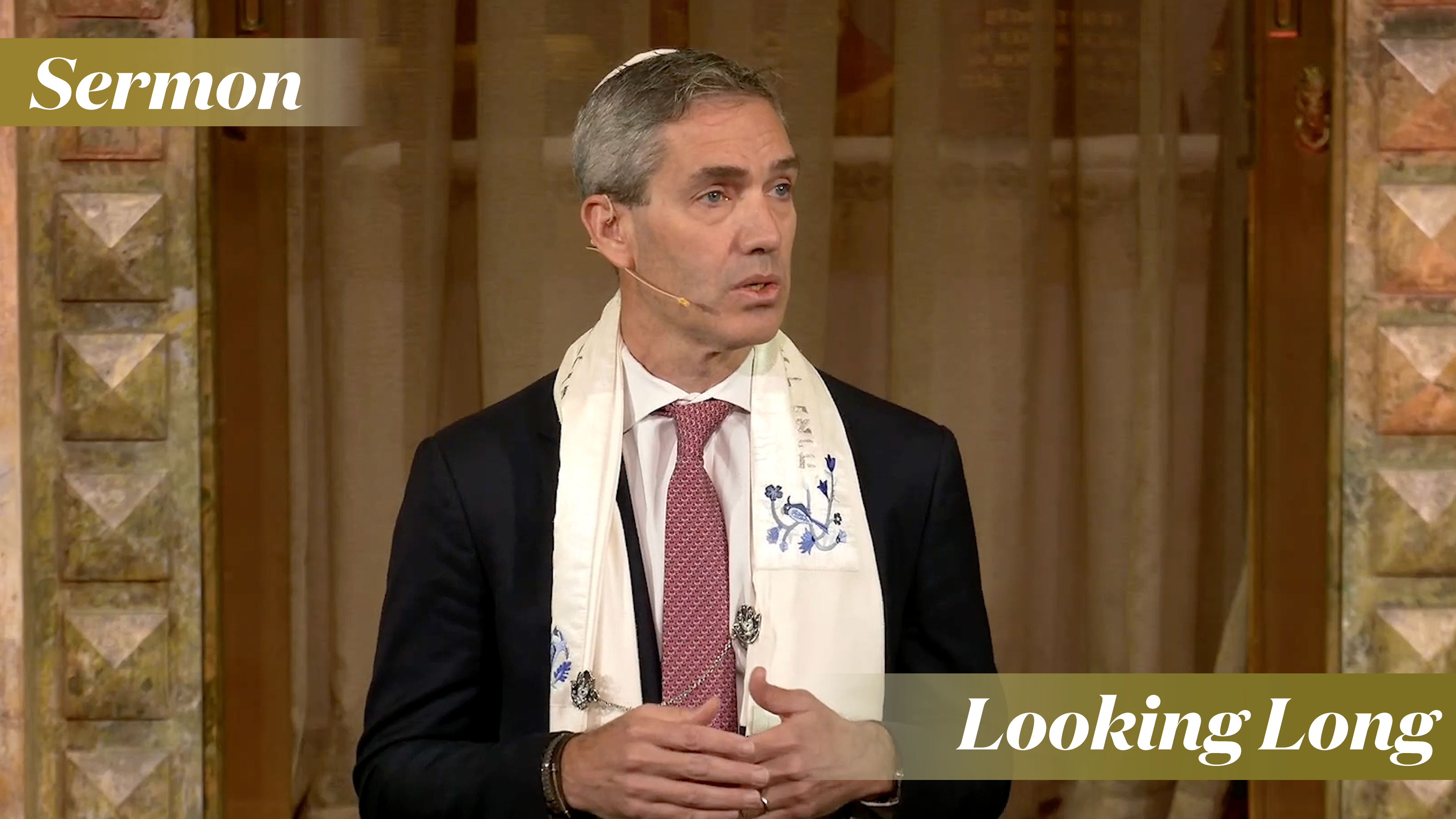 Rabbi Cosgrove: Looking Long (November 9, 2024)