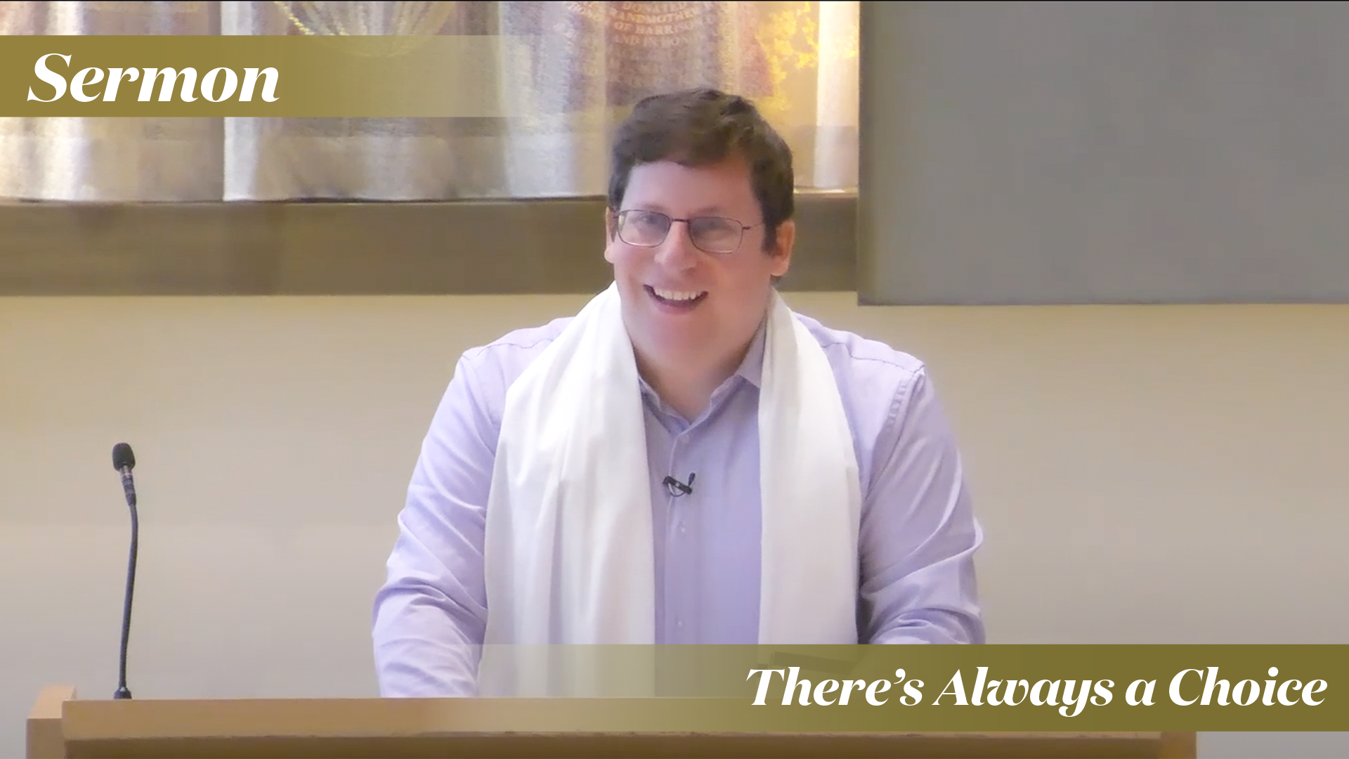 Rabbinic Intern Aiden Pink: There's Always a Choice (July 22, 2023)