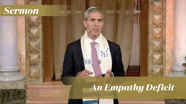 Rabbi Cosgrove: An Empathy Deficit (J...