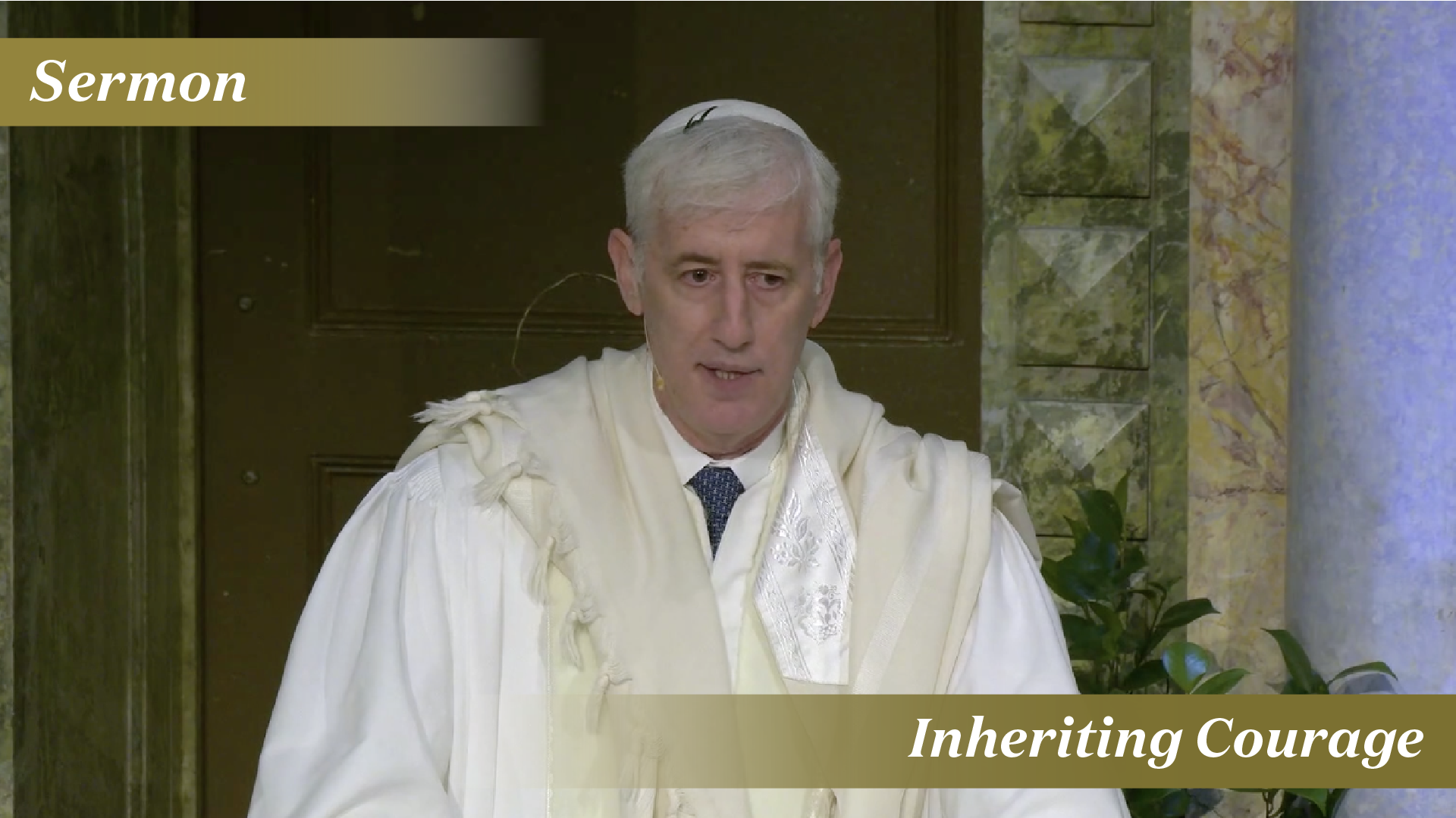 Rabbi Zuckerman: Inheriting Courage (Yom Kippur, 2026)