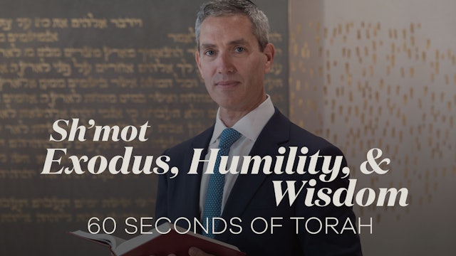 60 Seconds of Torah: Exodus, Humility, and Wisdom 