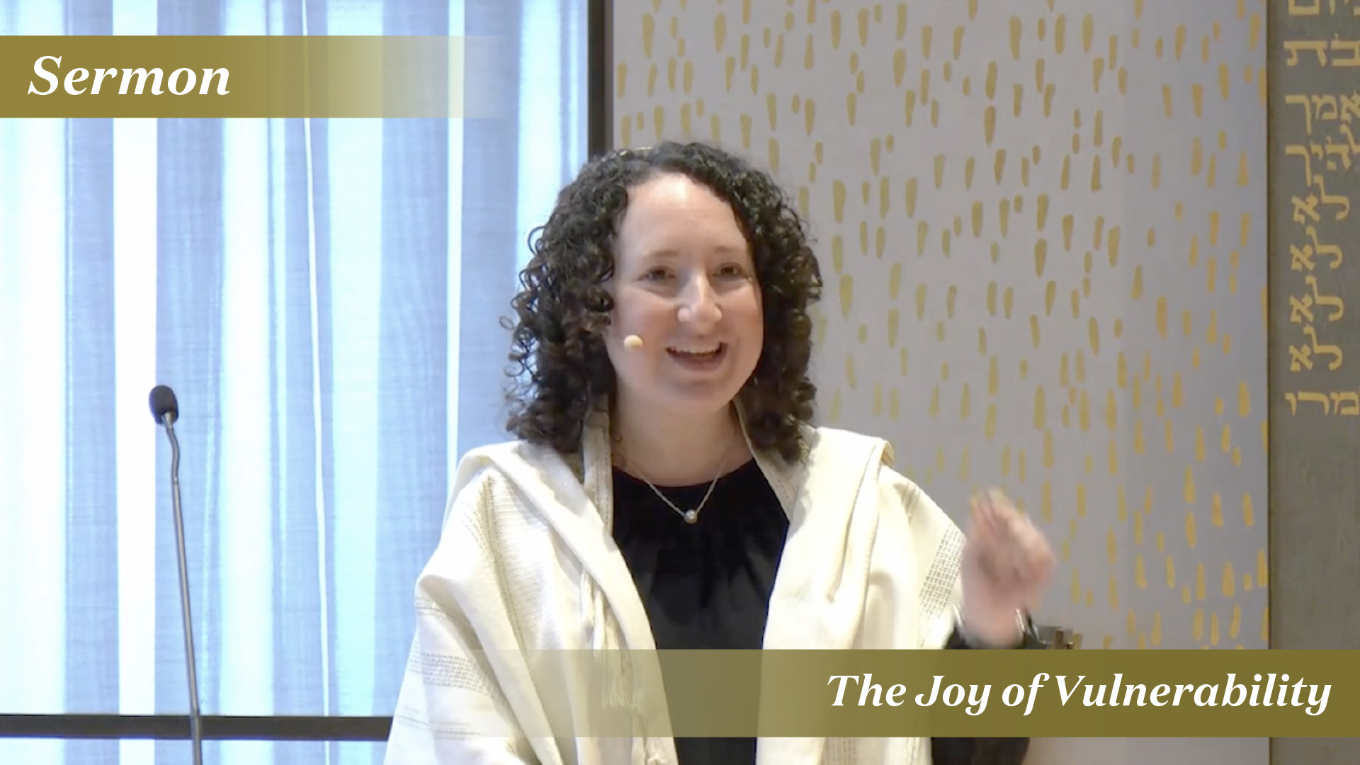 Rabbi Zauzmer: The Joy of Vulnerability (Sukkot, 2025)
