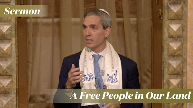 Rabbi Cosgrove: A Free People in Our ...