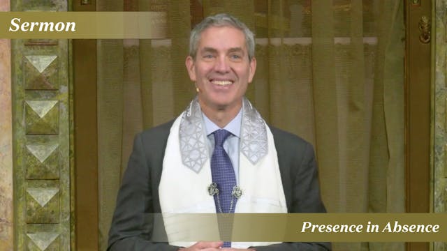 Rabbi Cosgrove: Presence in Absence (...