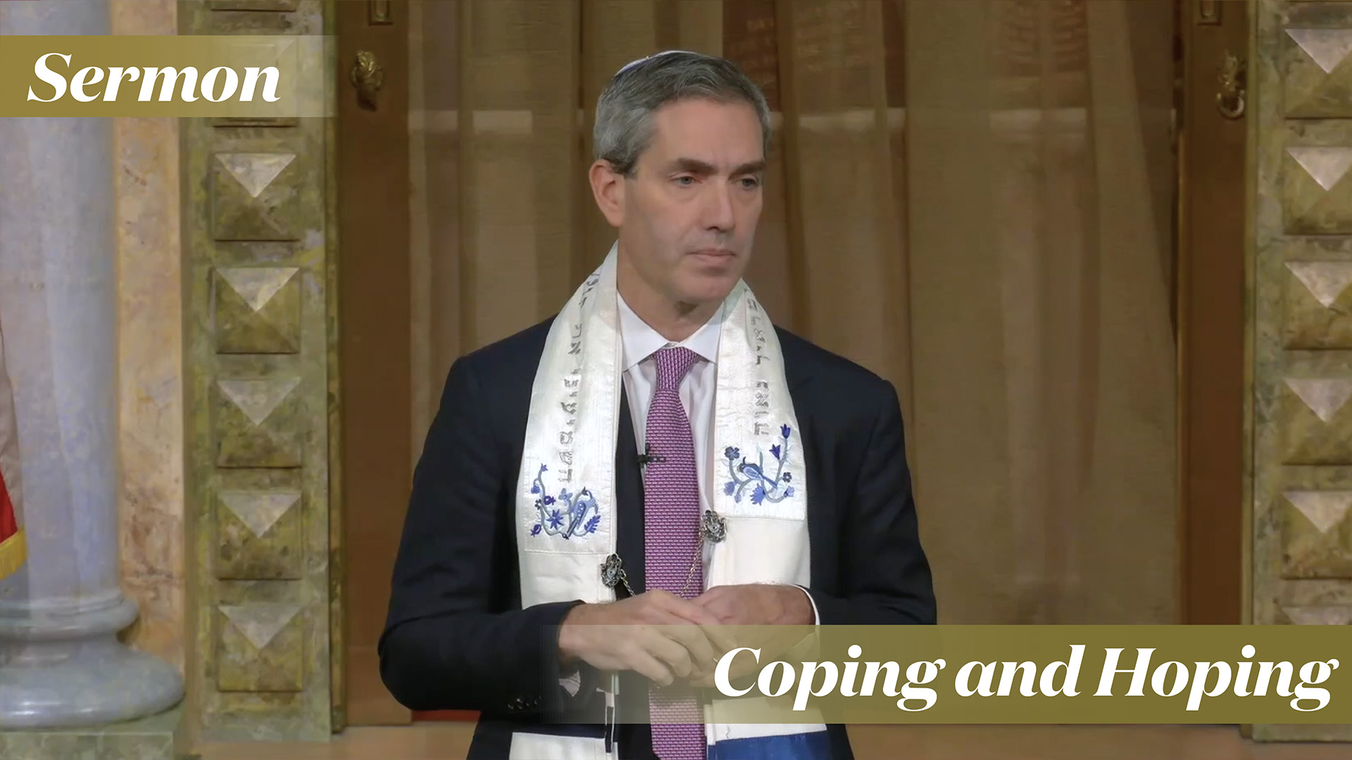 Rabbi Cosgrove: Coping and Hoping (November 11, 2023)