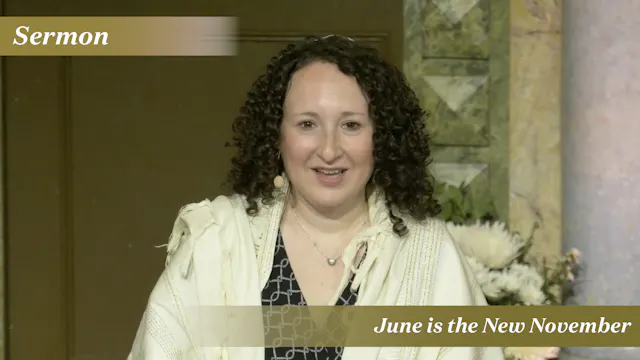 Rabbi Zauzmer: June is the New Novemb...