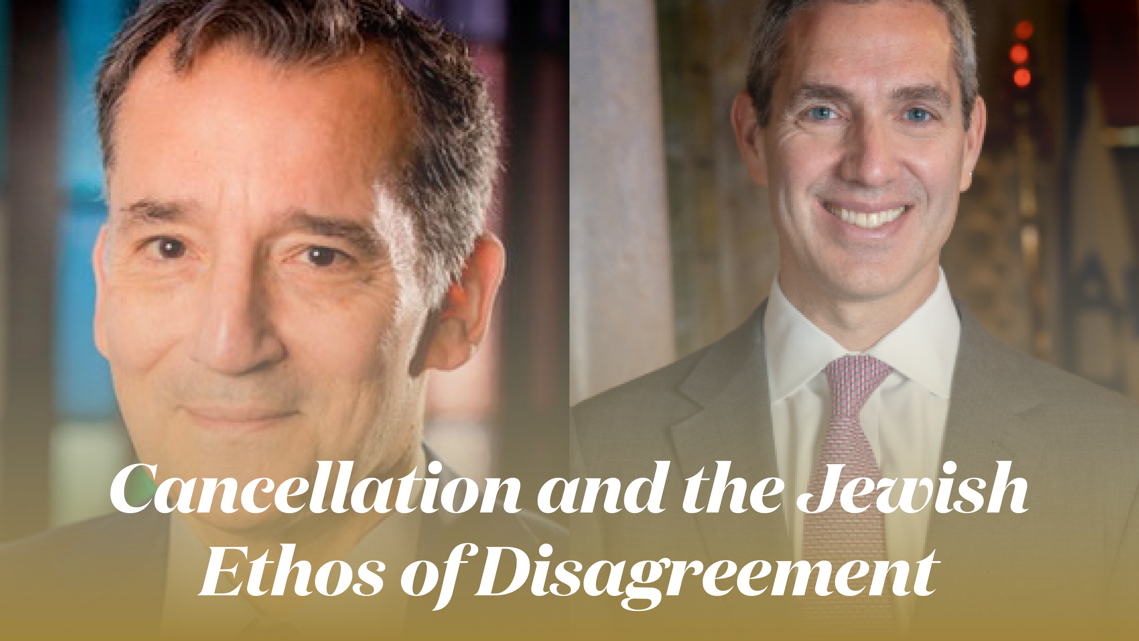 Cancellation and the Jewish Ethos of Disagreement