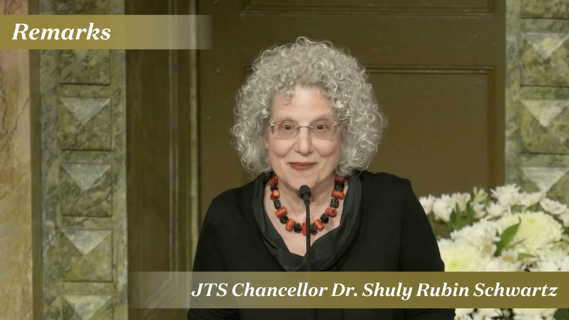 JTS Chancellor Dr. Shuly Rubin Schwartz (April 24, 2026)