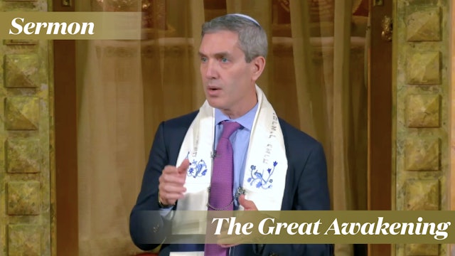 Rabbi Cosgrove: The Great Awakening (October 28, 2023)
