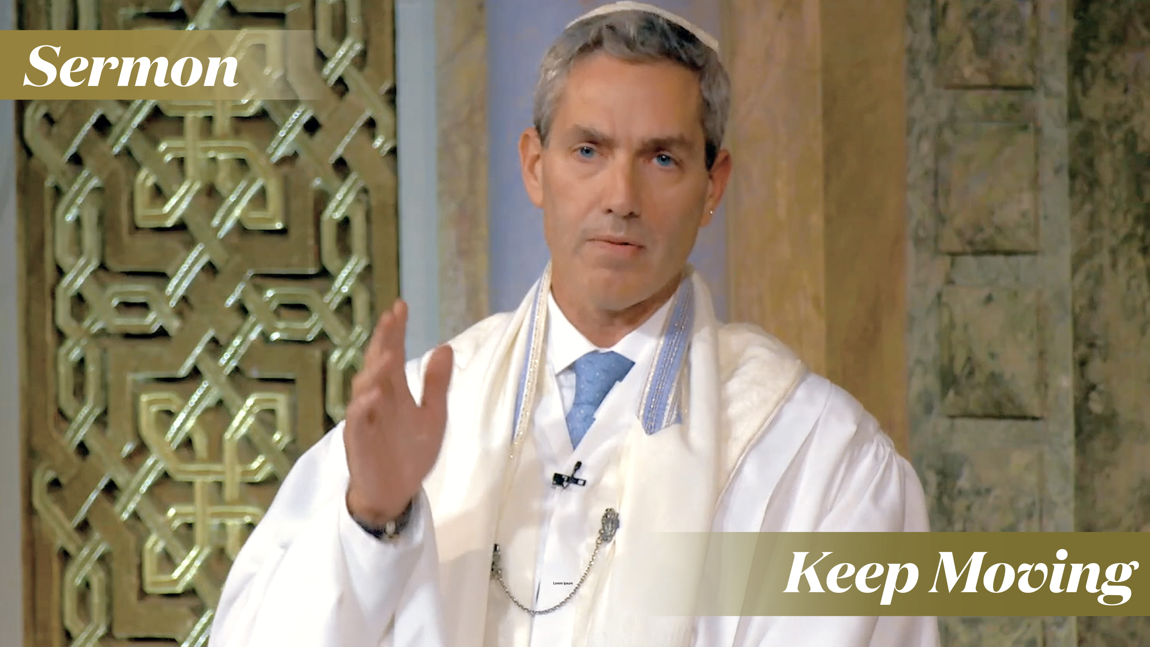Rabbi Cosgrove: Keep Moving (Ne'ilah, 2023)