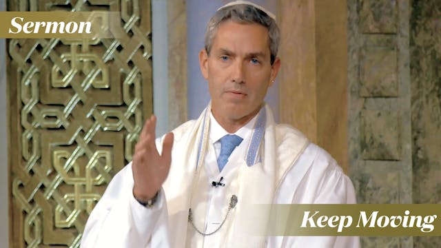 Rabbi Cosgrove: Keep Moving (Ne'ilah,...