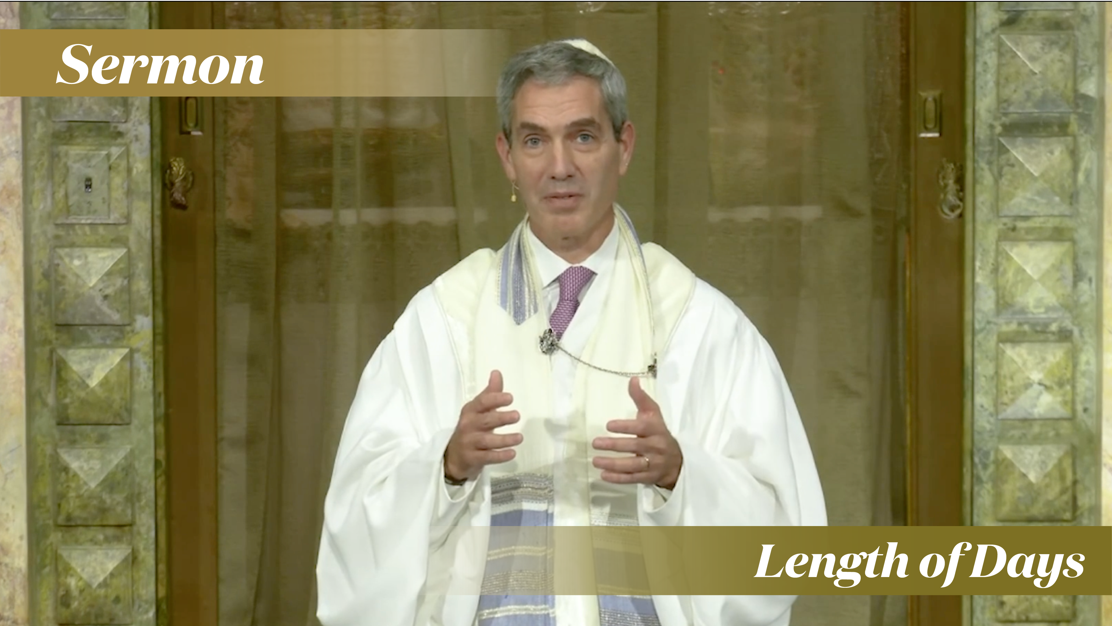 Rabbi Cosgrove: Length of Days (Yom Kippur, 2025)