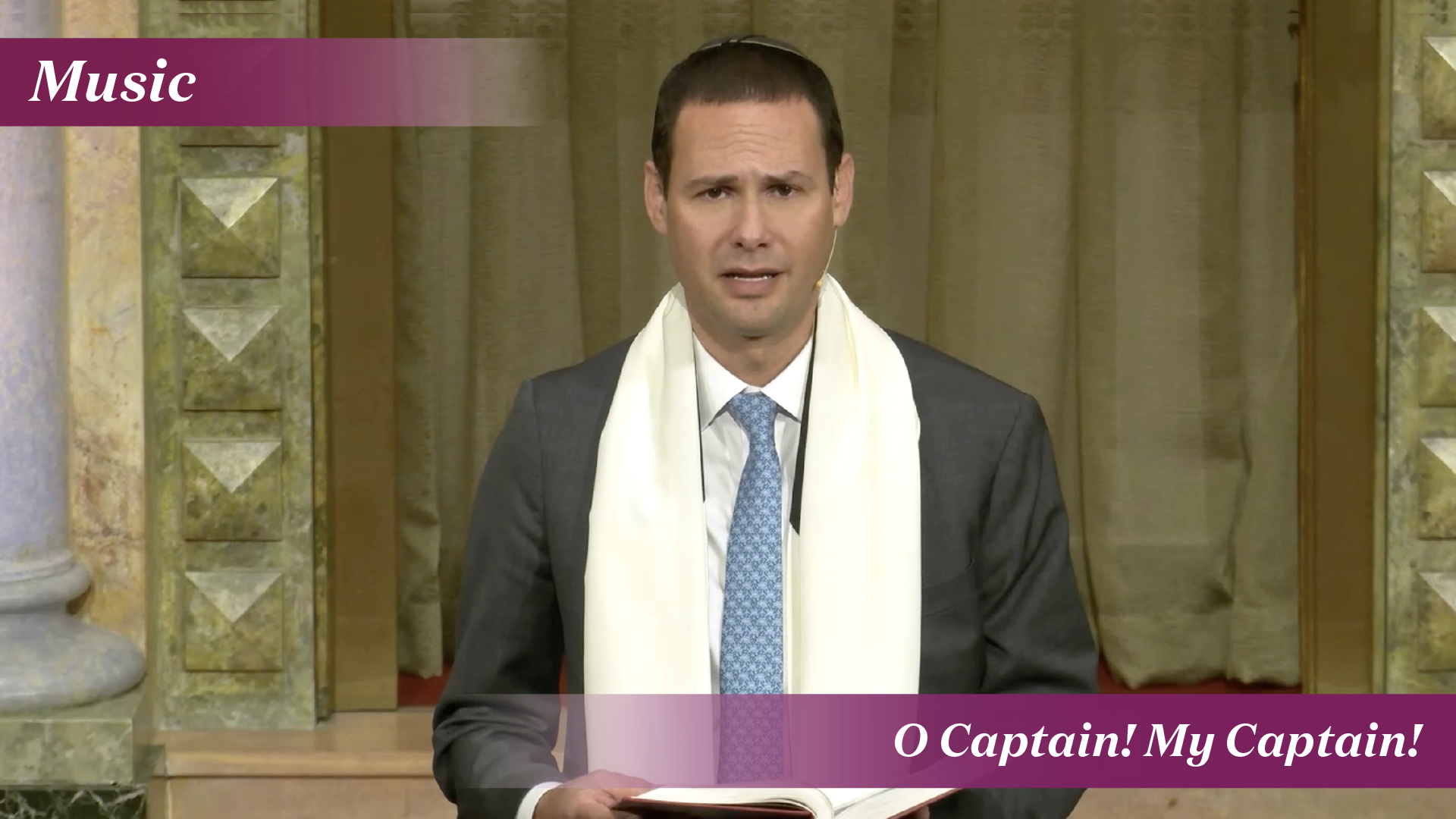 O Captain! My Captain! (Ho Rav Hovel)