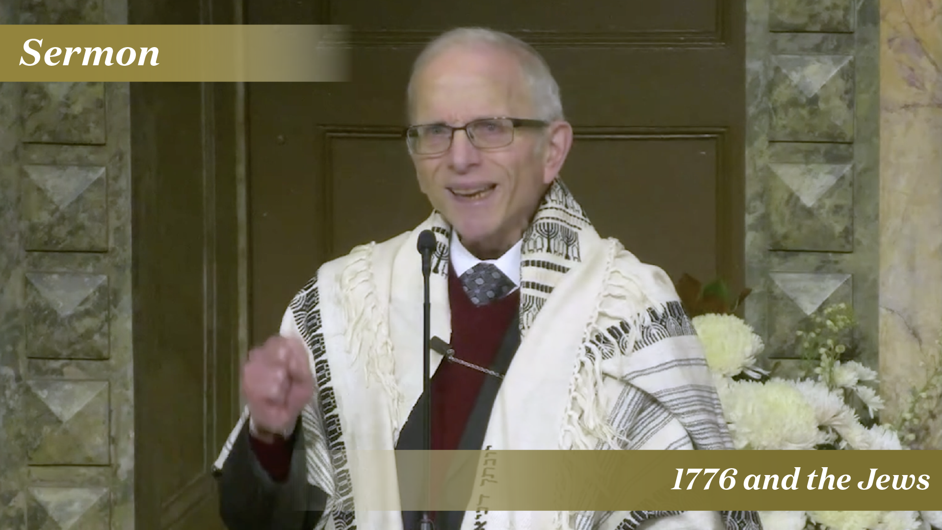 Dr. Sarna: 1776 and the Jews (January 31, 2026)