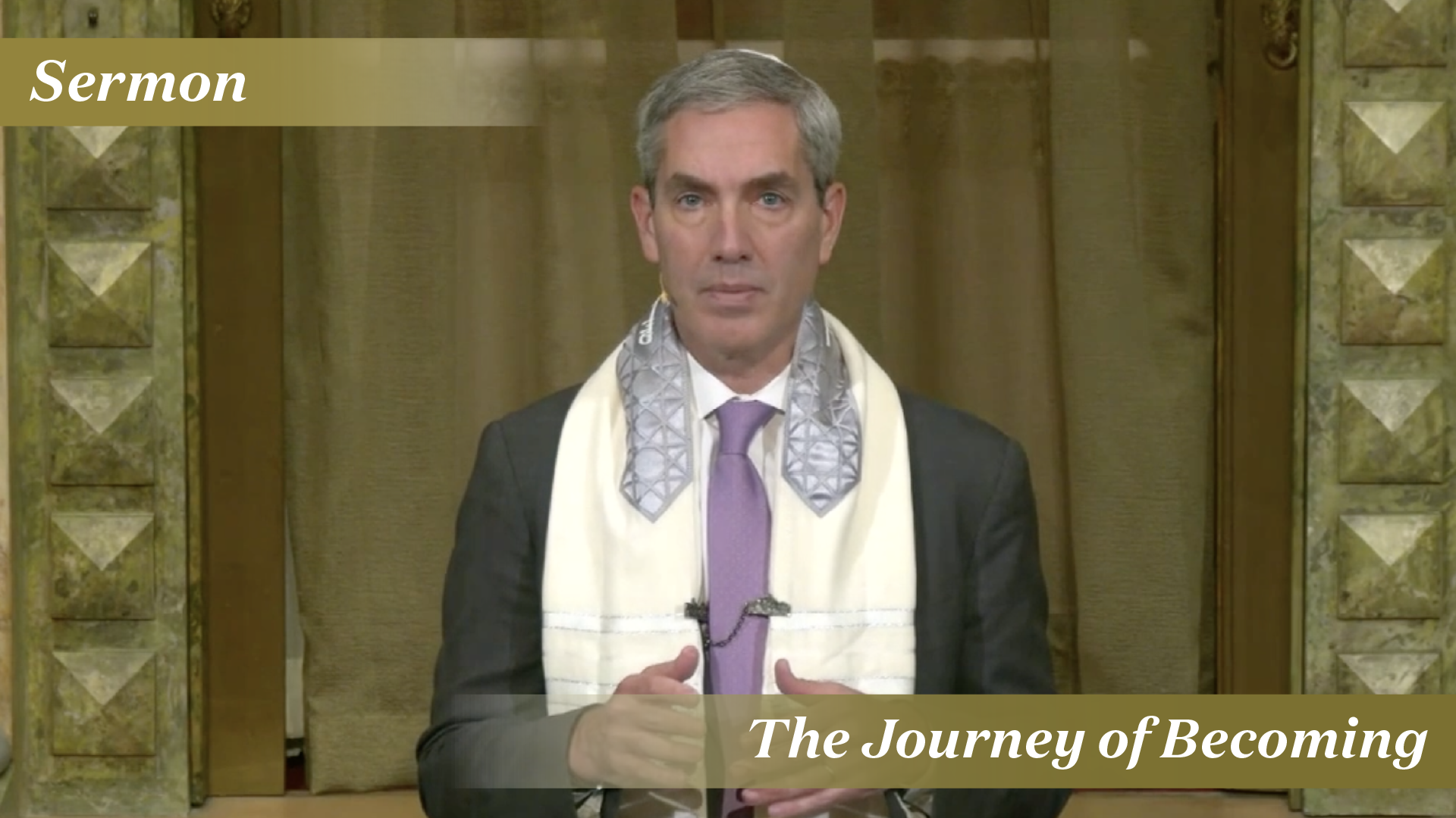Rabbi Cosgrove: The Journey of Becoming (October 24, 2026)