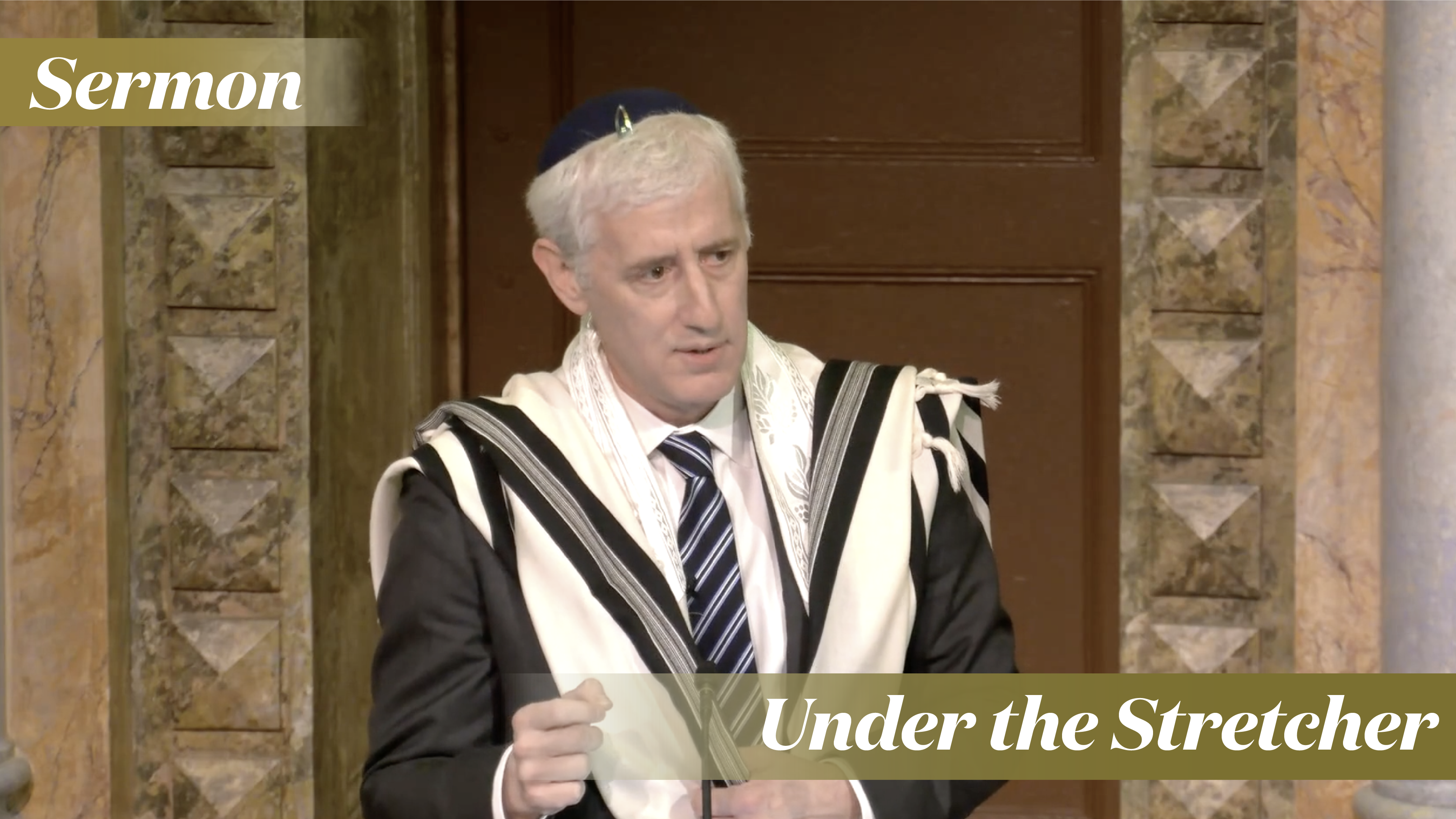 Rabbi Zuckerman: Under the Stretcher (February 24, 2024)