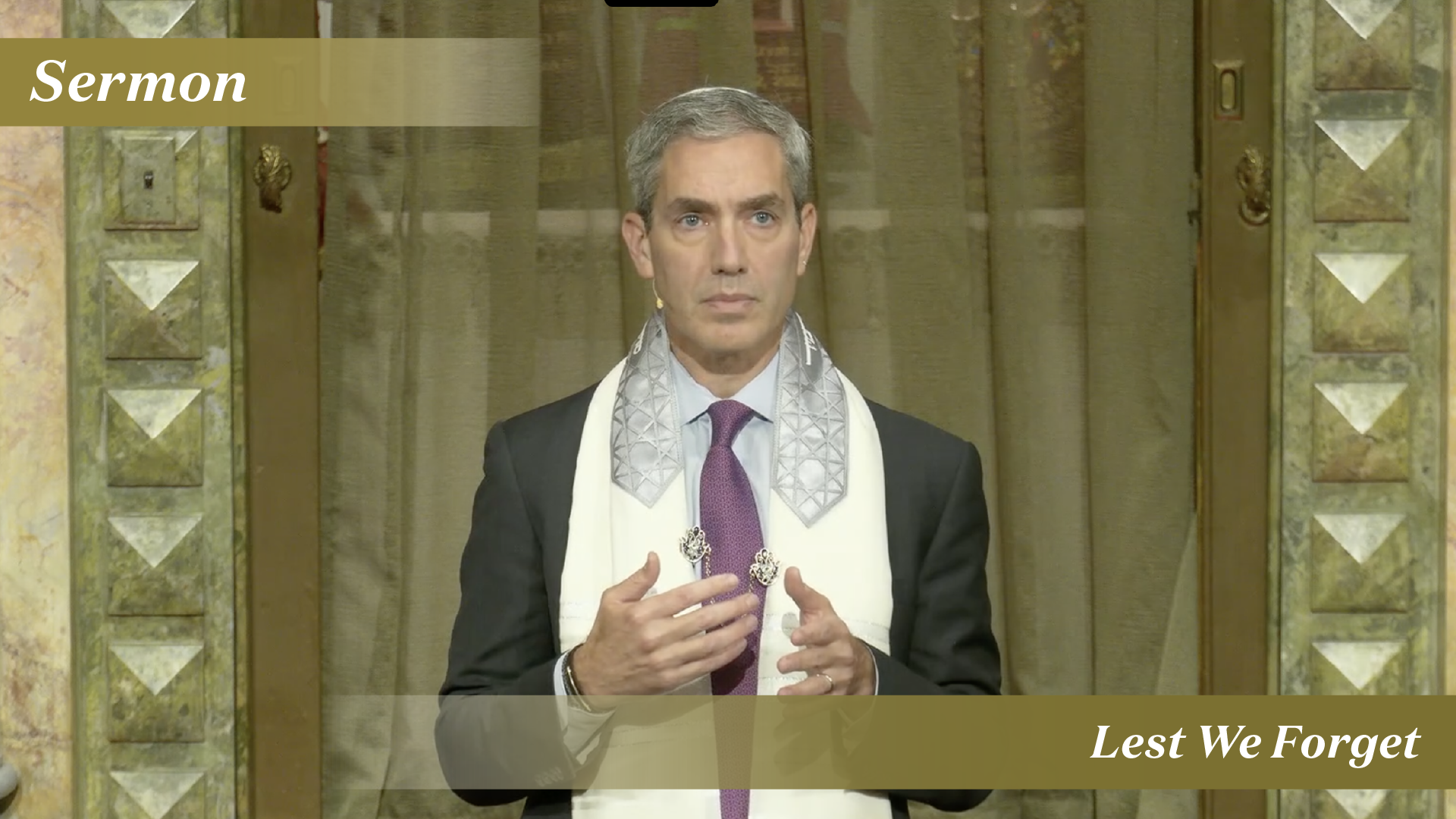 Rabbi Cosgrove: Lest We Forget (May 16, 2026)