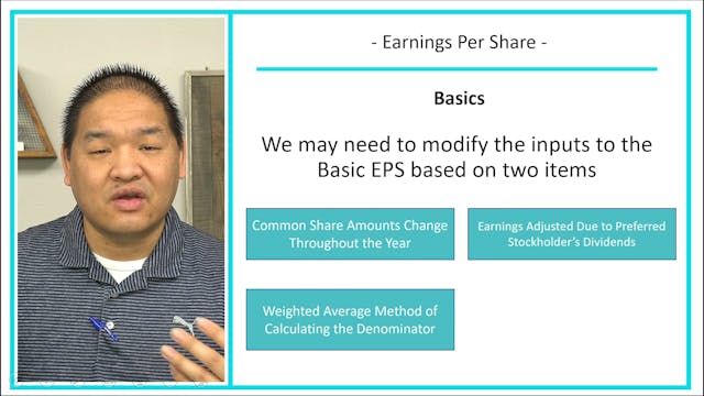 Lesson 19.12 - Earnings Per Share - EPS