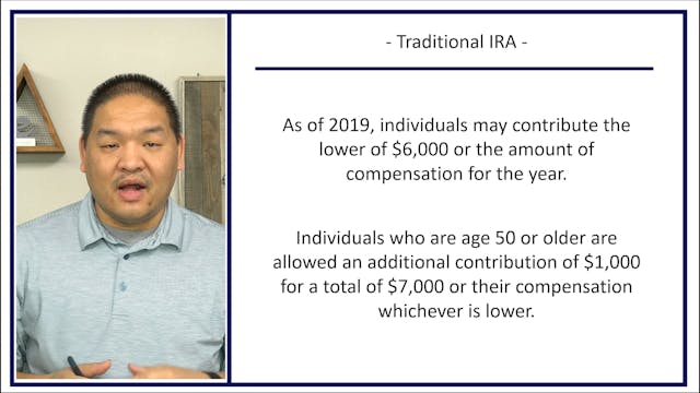 Section 10.8 - Traditional IRA