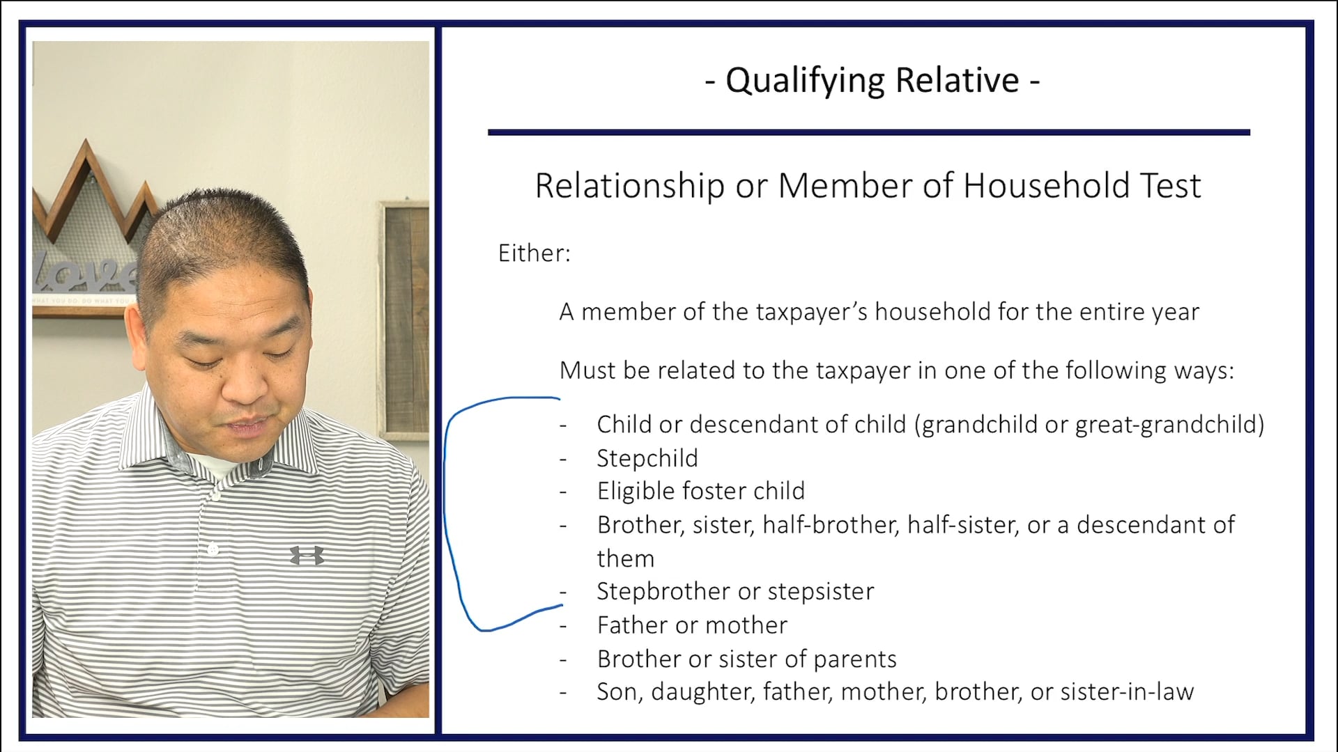 Section 2.4 - Qualifying Relative