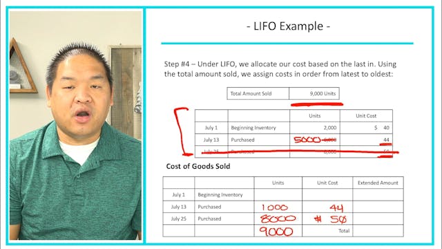 Lesson 7.11 - LIFO Example