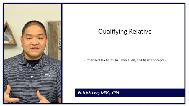 Lesson 2.4 - Qualifying Relative