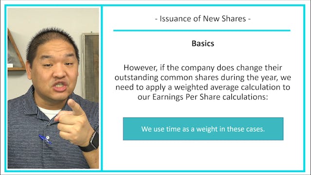 Lesson 19.13 - Issuance of New Shares