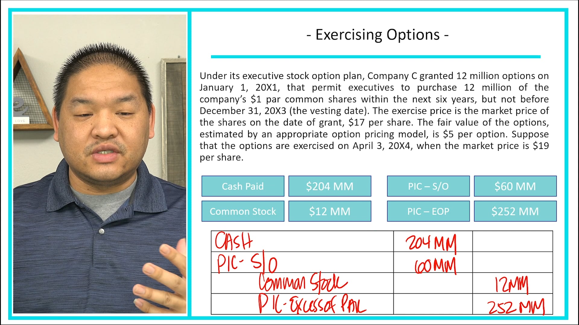 Lesson 19.7 - Exercising Options