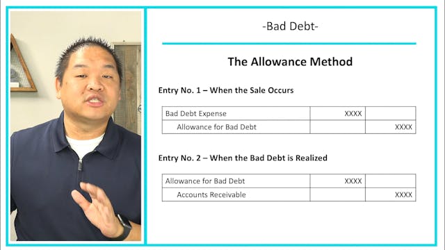 Lesson 8.2 - Bad Debt