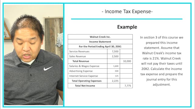 4.10 - Income Tax Expense