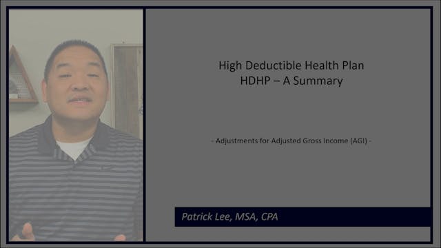 Lesson 4.5 - High Deductible Health P...