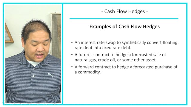 Lesson 22.11 - Cash Flow Hedge