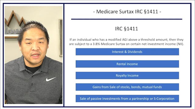 Section 7.7 - Medicare Surtax IRC 1411