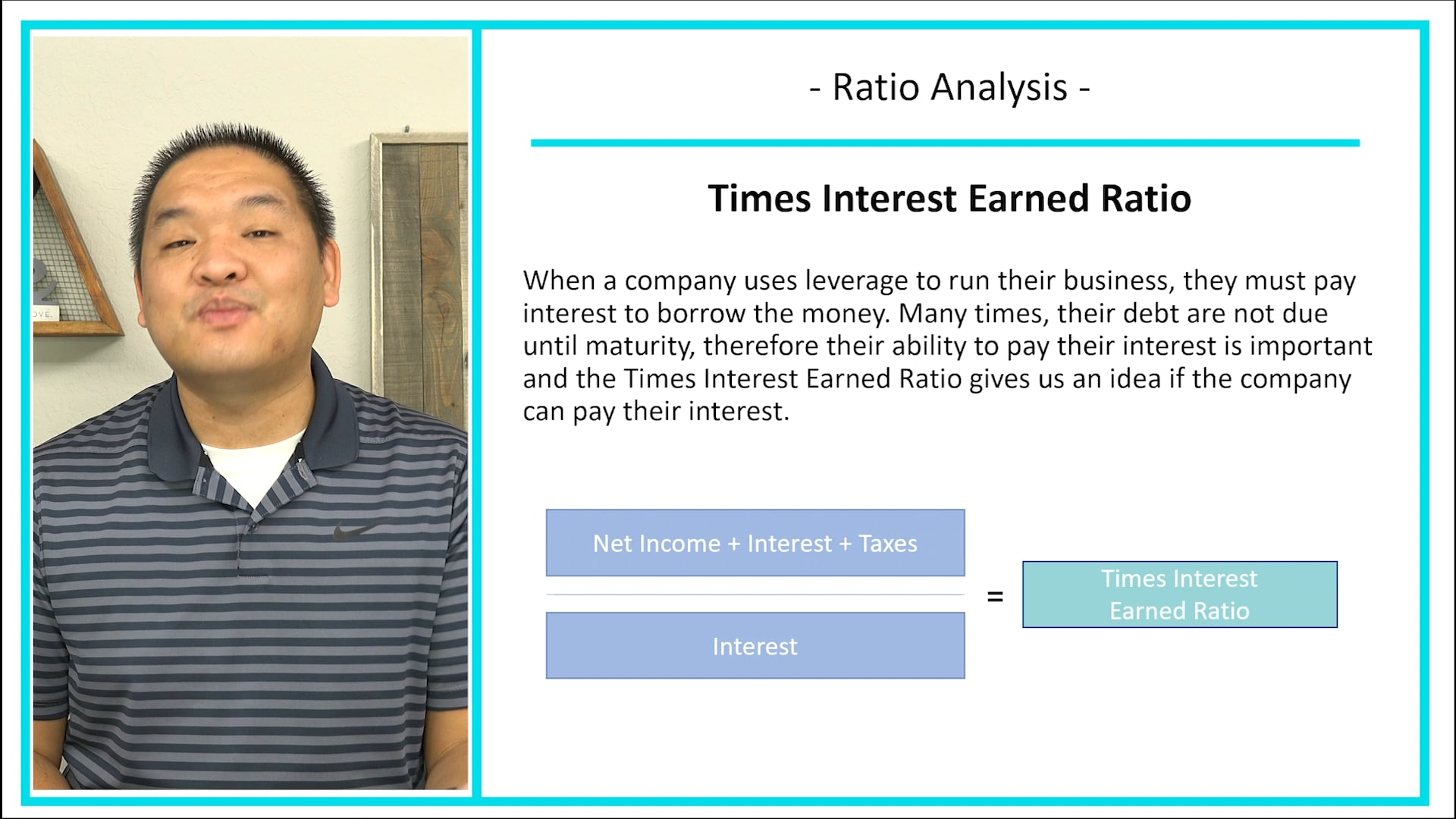 Lesson 14.11 - Ratio Analysis - Balance Sheet Focused