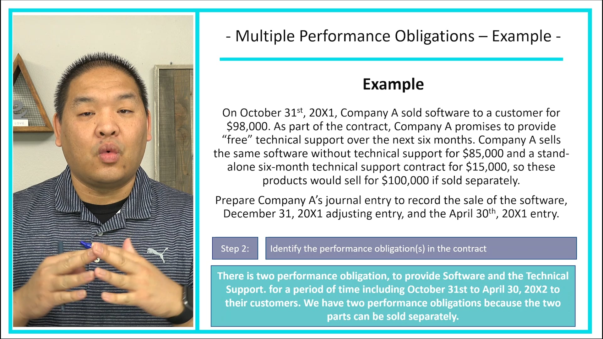 Lesson 6.6 - Multiple Performance Obligations - Example