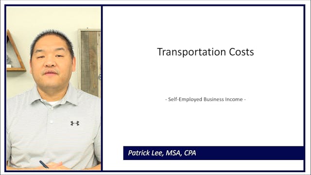 Lesson 6.18 - Transporation Costs
