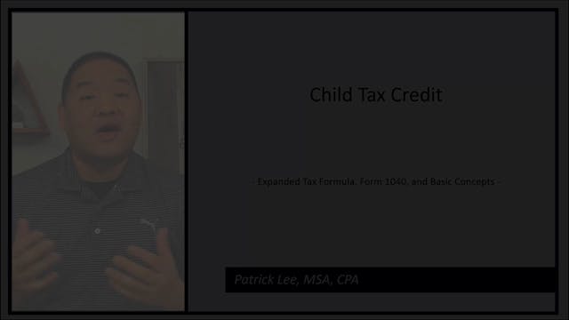 Lesson 2.8 - Child Tax Credit