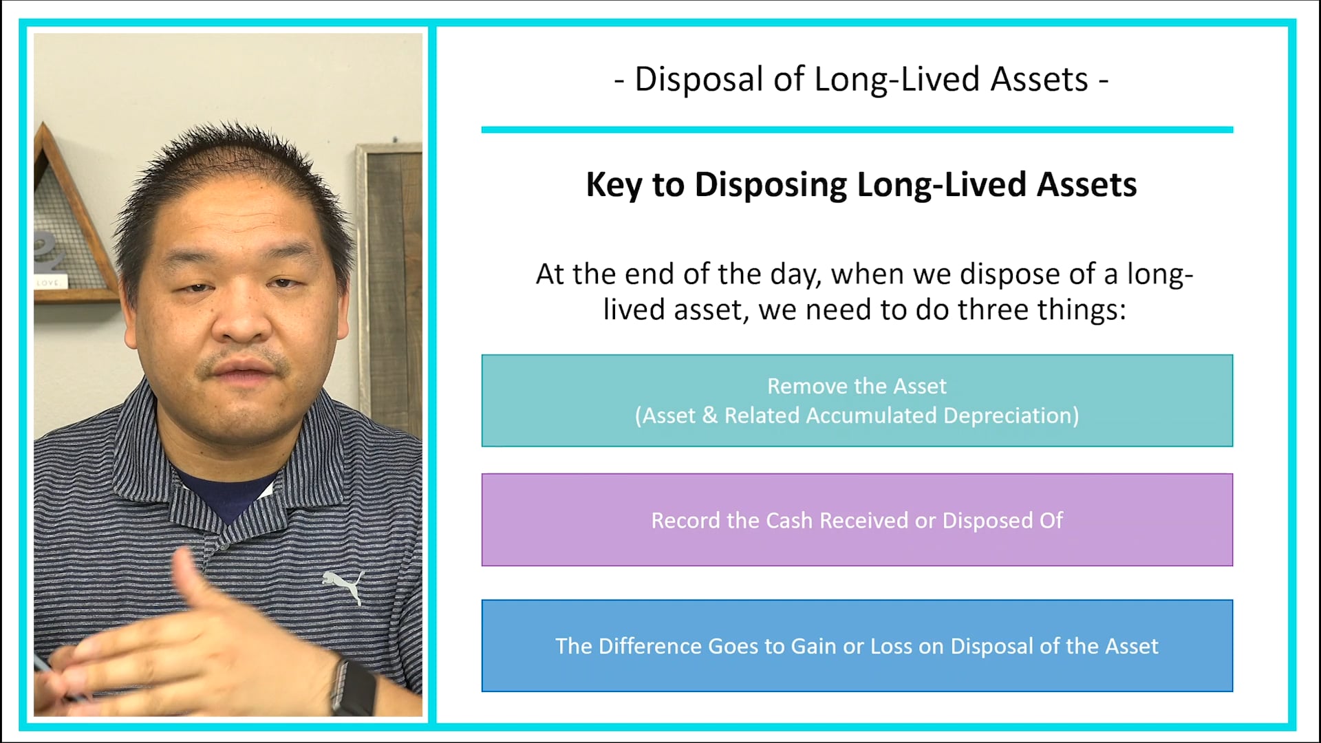 Lesson 11.7 - Disposal of Long-Lived Asset