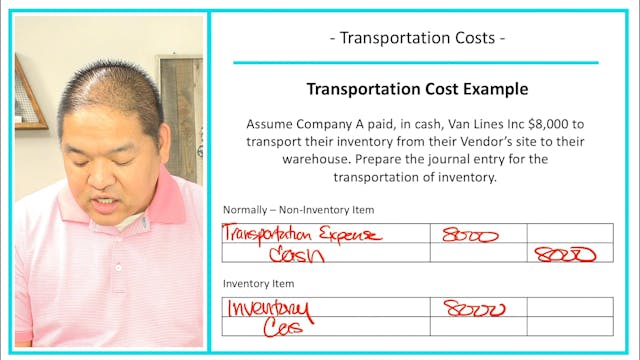 Lesson 6.8 - Transportation Costs