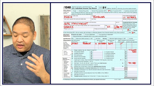 Lesson 2.11 - Comprehensive Tax Retur...