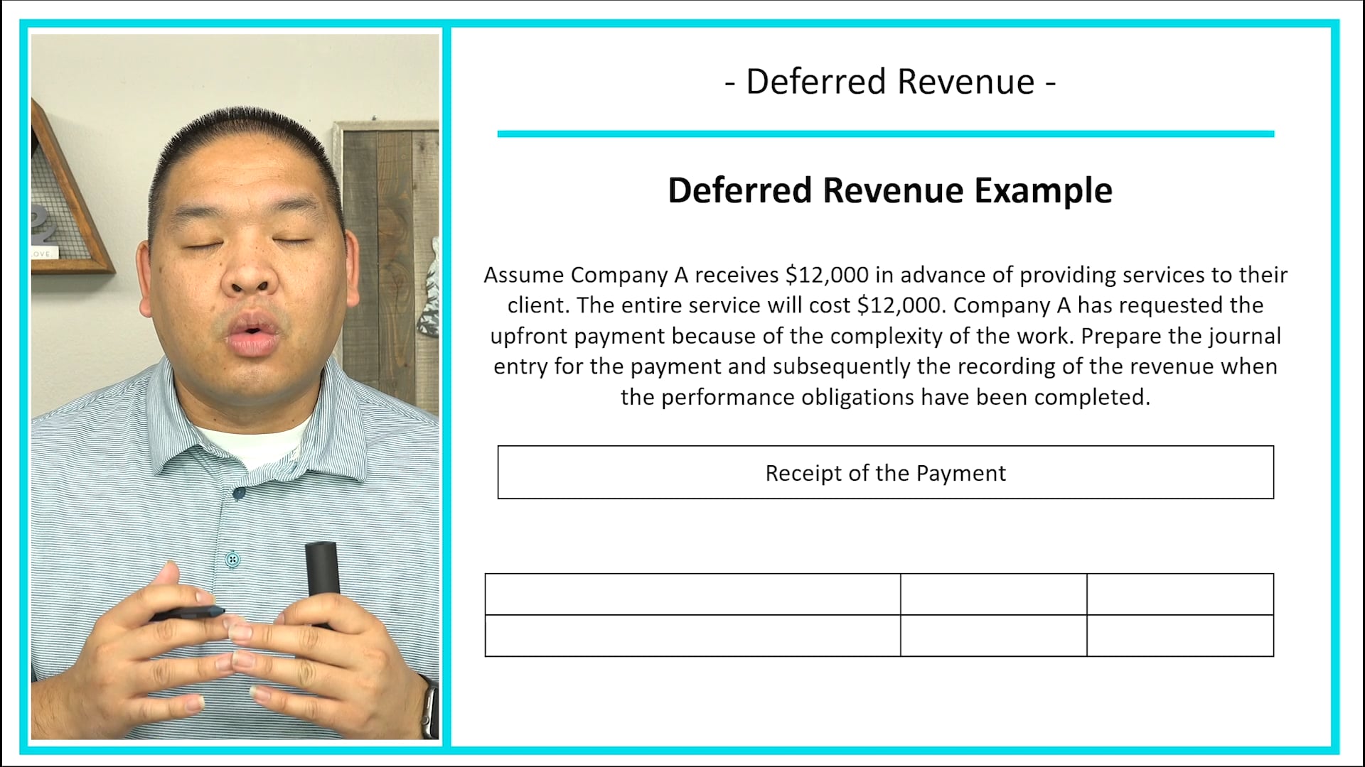 Lesson 10.6 - Deferred Revenue