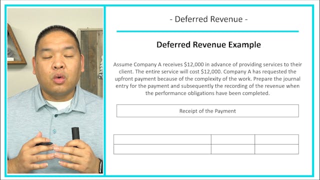 Lesson 10.6 - Deferred Revenue